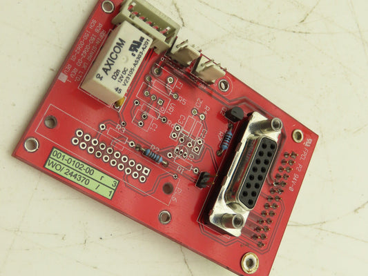 Rofin Sinar 150-0062-00 Rev 1 Circuit Board D-Sub 15-Pin 25-Pin Connector