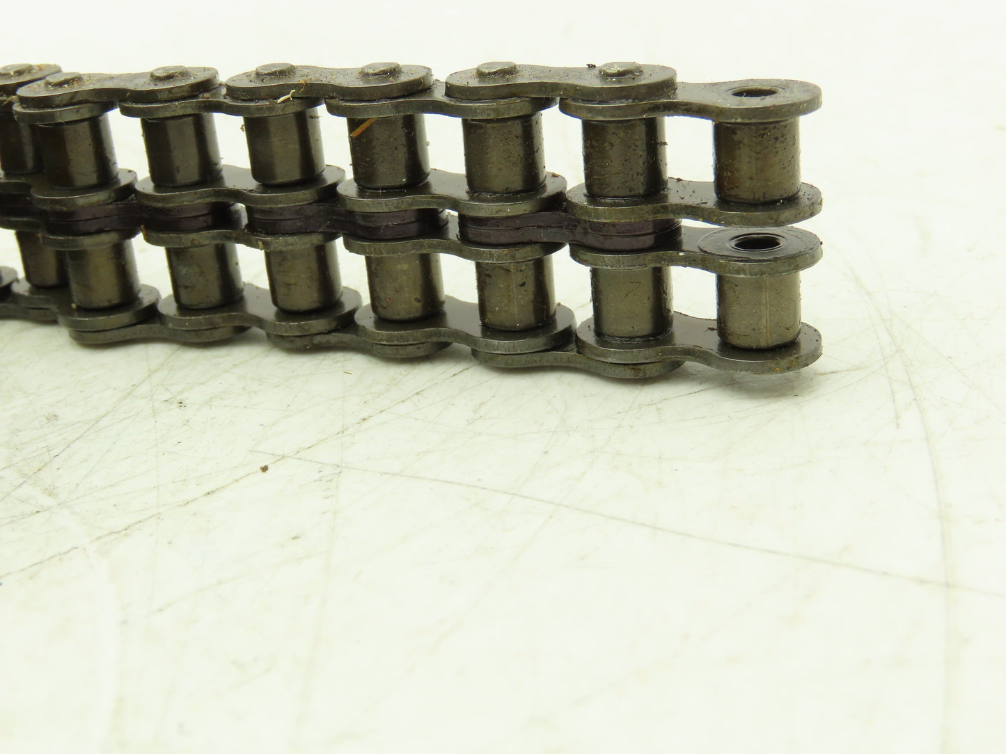 Diamond #40 Double Roller Chain Riveted 0.500 Pitch 10' Box & Master Link