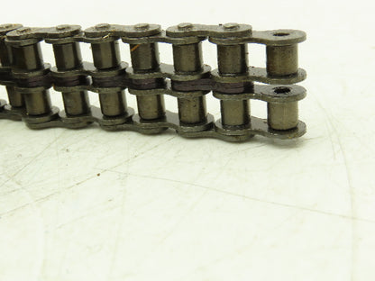 Diamond #40 Double Roller Chain Riveted 0.500 Pitch 10' Box & Master Link