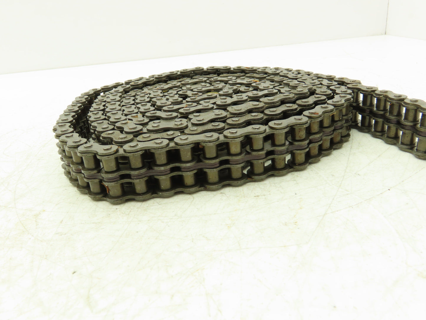 Diamond #40 Double Roller Chain Riveted 0.500 Pitch 10' Box & Master Link