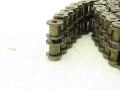Diamond #40 Double Roller Chain Riveted 0.500 Pitch 10' Box & Master Link