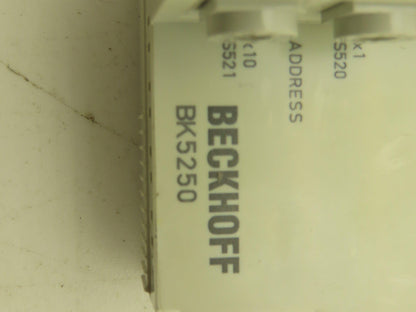 Beckhoff BK5250 DeviceNet Compact Bus Coupler 24VDC 125/250/500kBaud