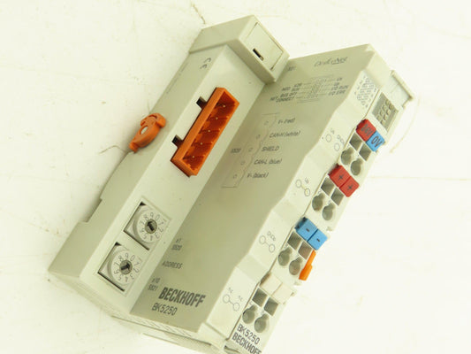 Beckhoff BK5250 DeviceNet Compact Bus Coupler 24VDC 125/250/500kBaud