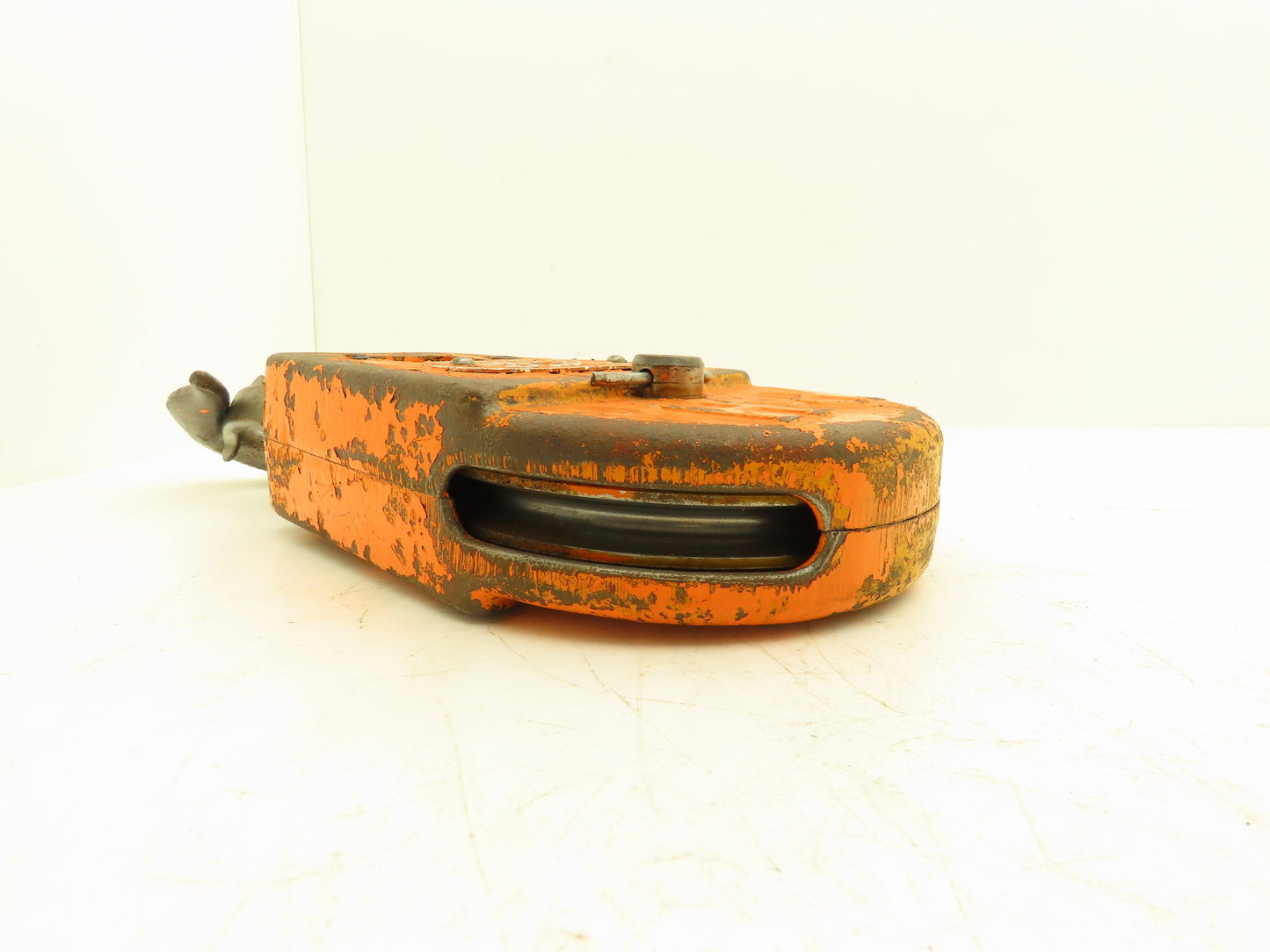 P&H Cleveland Tramrail 1 Ton Single Sheave Crane Hoist Swivel Hook Block 2000 Lb