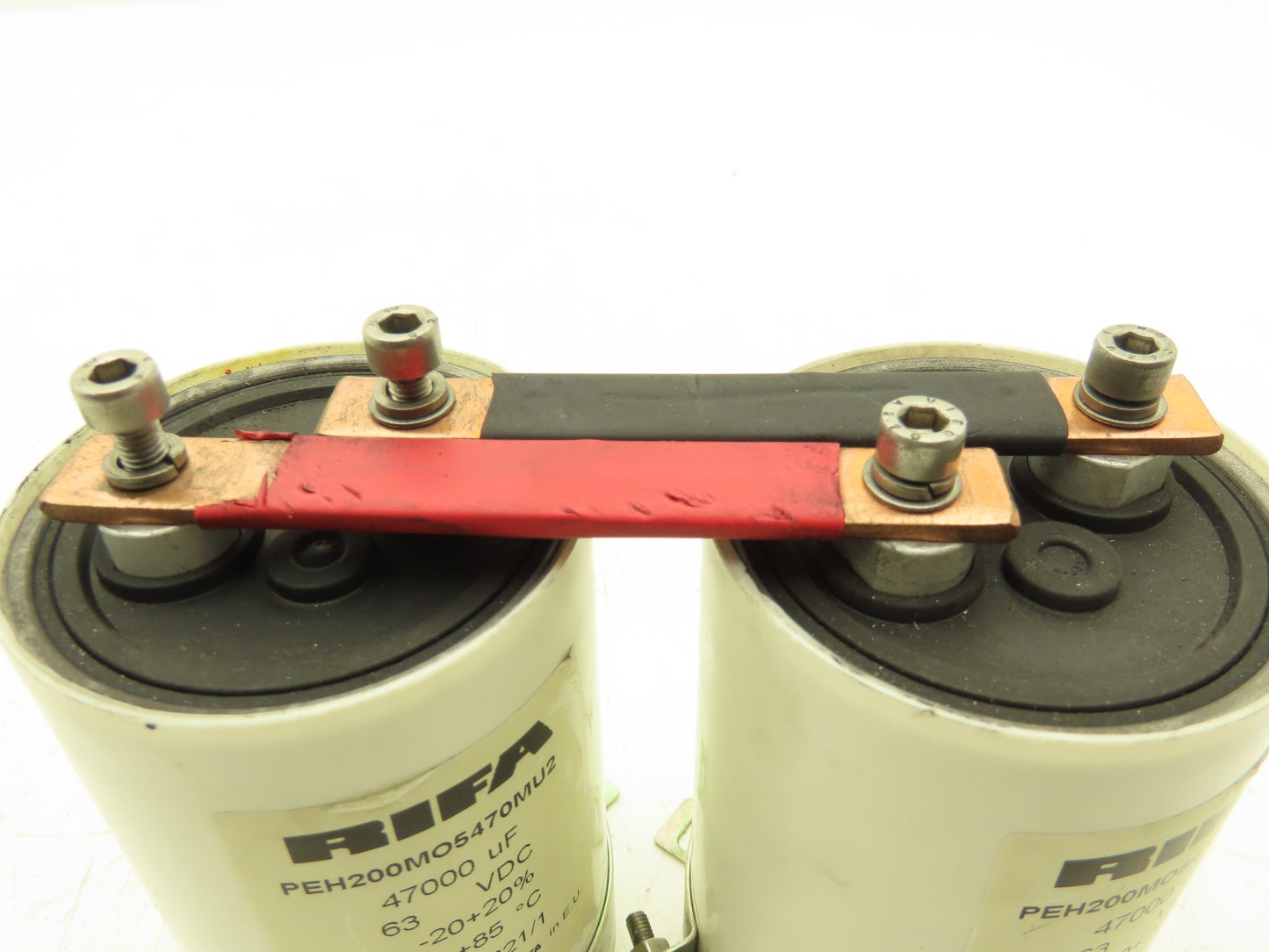 RIFA PEH200MO5470MU2 Capacitor 47000uF 63VDC ±20% -40/+85C Lot of 2