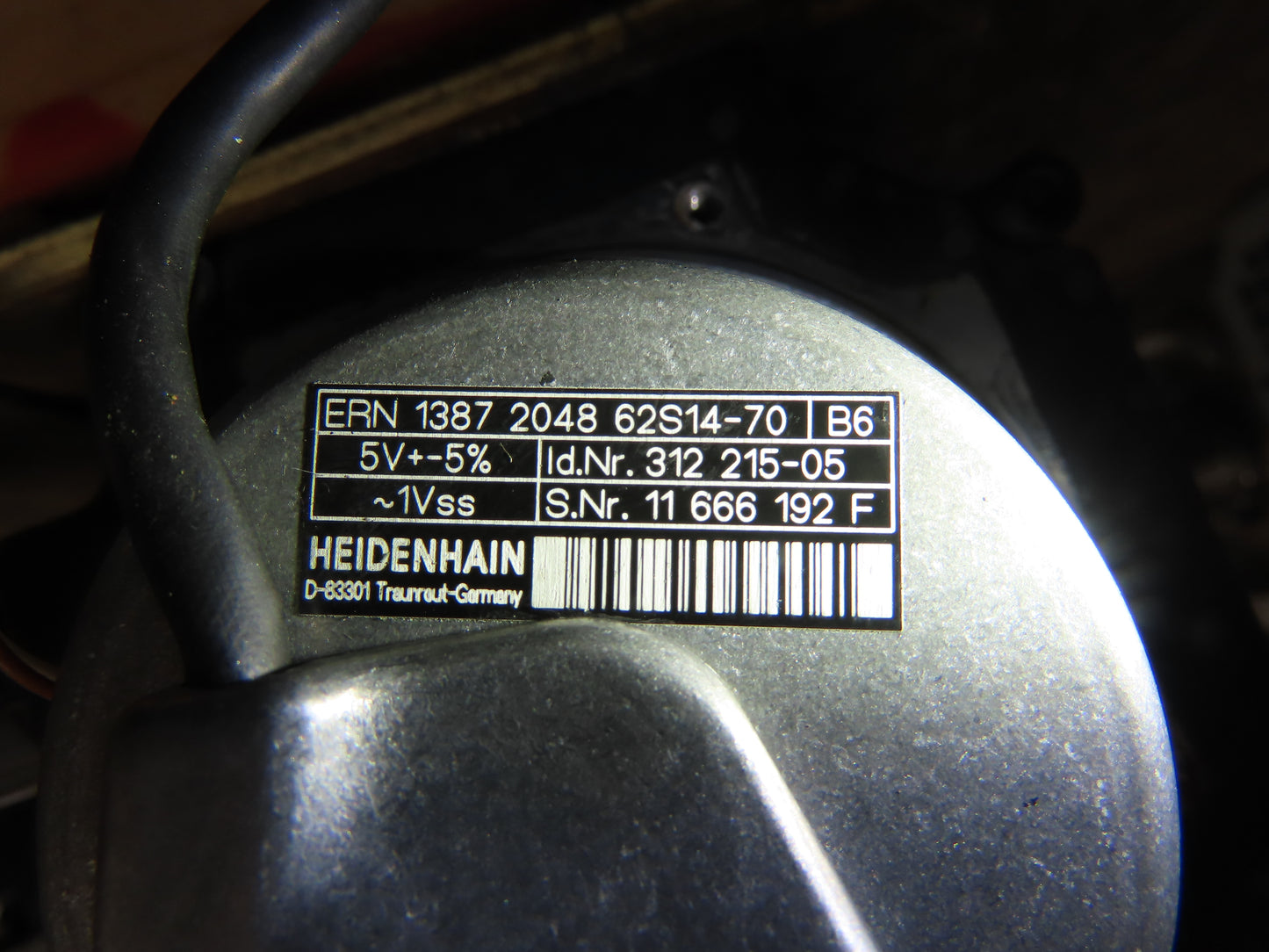 Anilam AM 1160AB AC High Inertia Servo Motor Fryer 1.45kW 1.9Hp 3000rpm 315v 3ph