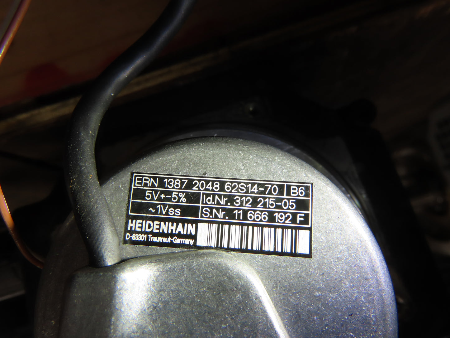 Anilam AM 1160AB AC High Inertia Servo Motor Fryer 1.45kW 1.9Hp 3000rpm 315v 3ph