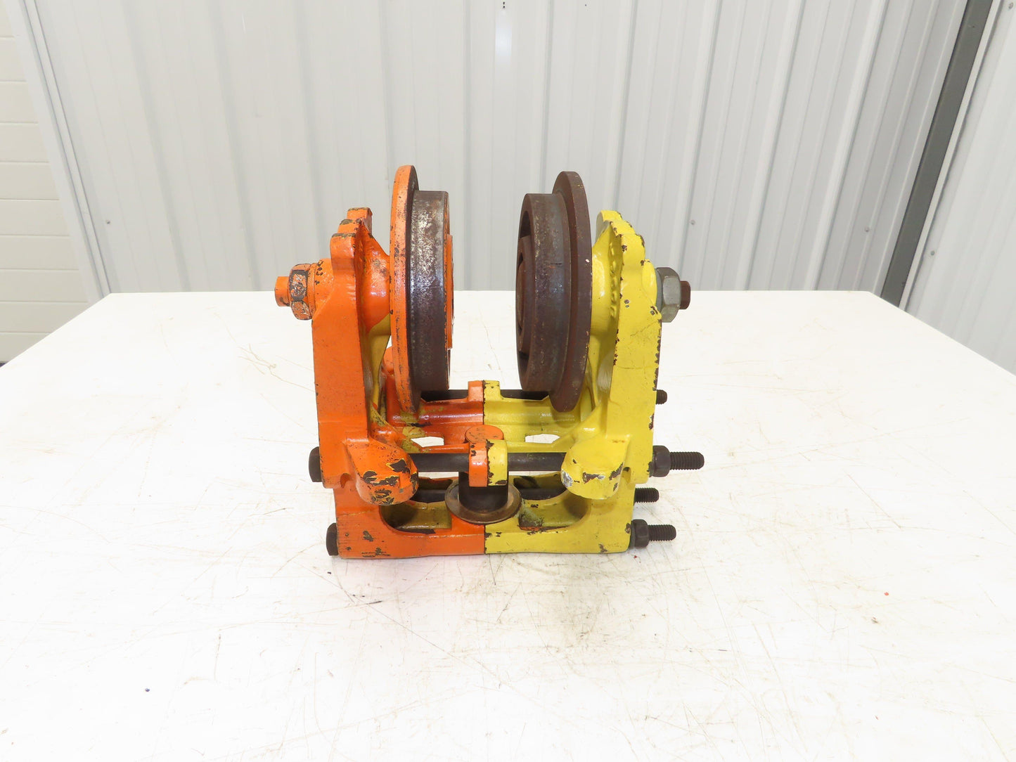 Cleveland Tramrail Underhung Bridge Crane End Truck ES Idler Head WA 5" Wheels