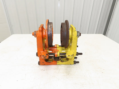 Cleveland Tramrail Underhung Bridge Crane End Truck ES Idler Head WA 5" Wheels