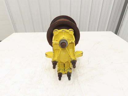 Cleveland Tramrail Underhung Bridge Crane End Truck ES Idler Head WA 5" Wheels