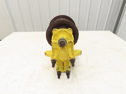 Cleveland Tramrail Underhung Bridge Crane End Truck ES Idler Head WA 5" Wheels