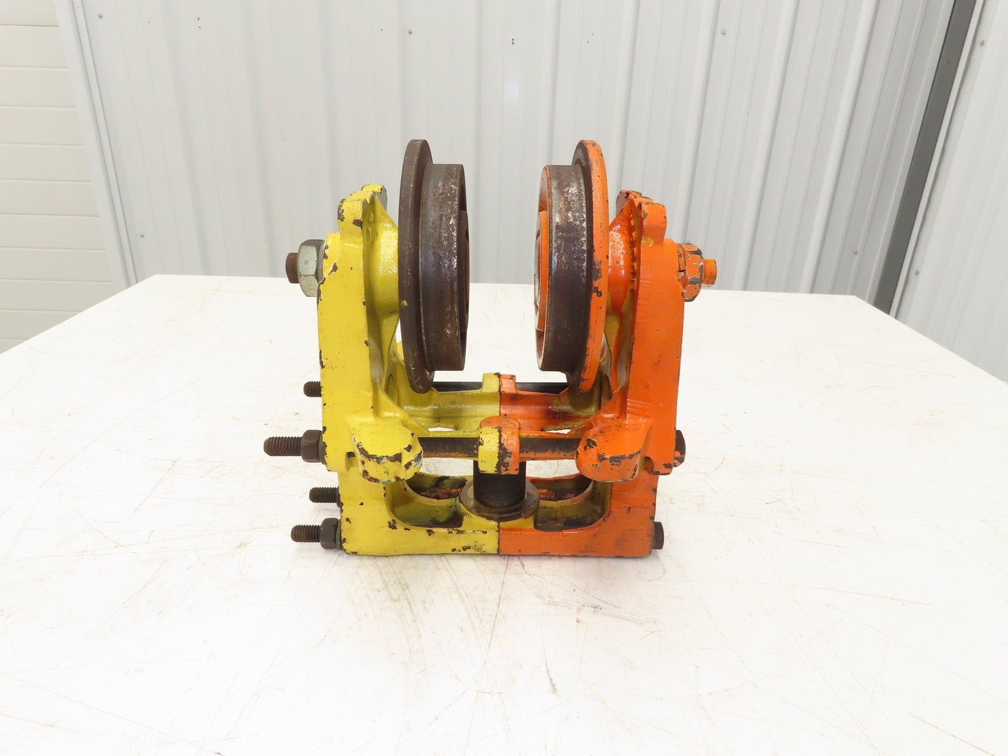 Cleveland Tramrail Underhung Bridge Crane End Truck ES Idler Head WA 5" Wheels