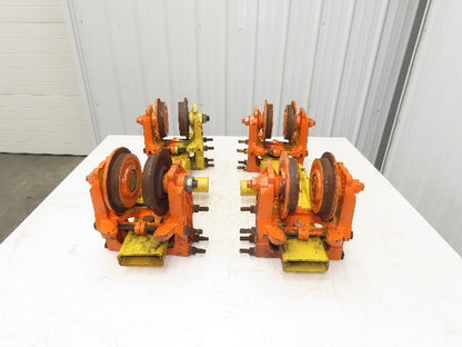 Cleveland Tramrail Underhung Bridge Crane End Truck Set  3-1/4" Flange