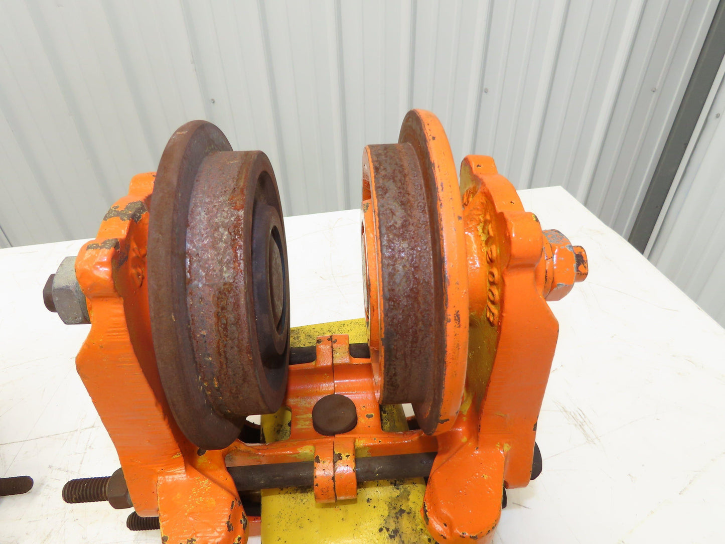 Cleveland Tramrail Underhung Bridge Crane End Truck Set  3-1/4" Flange