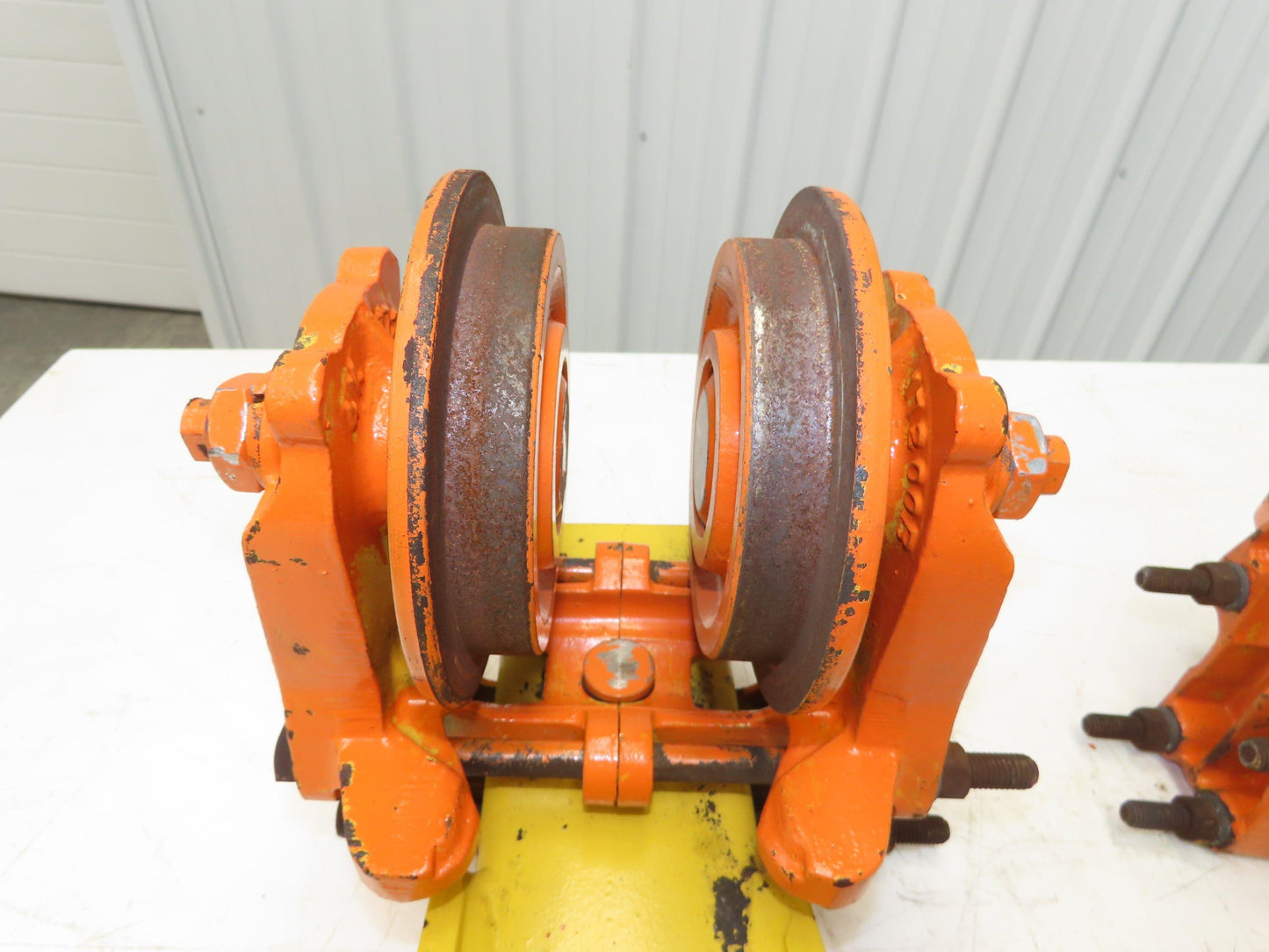 Cleveland Tramrail Underhung Bridge Crane End Truck Set  3-1/4" Flange