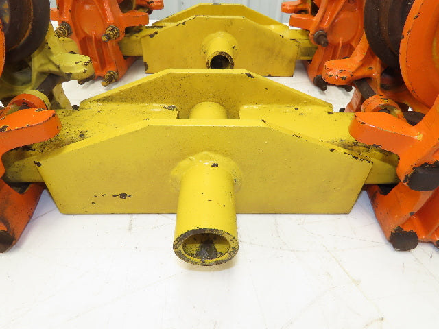 Cleveland Tramrail Underhung Bridge Crane End Truck Set  3-1/4" Flange