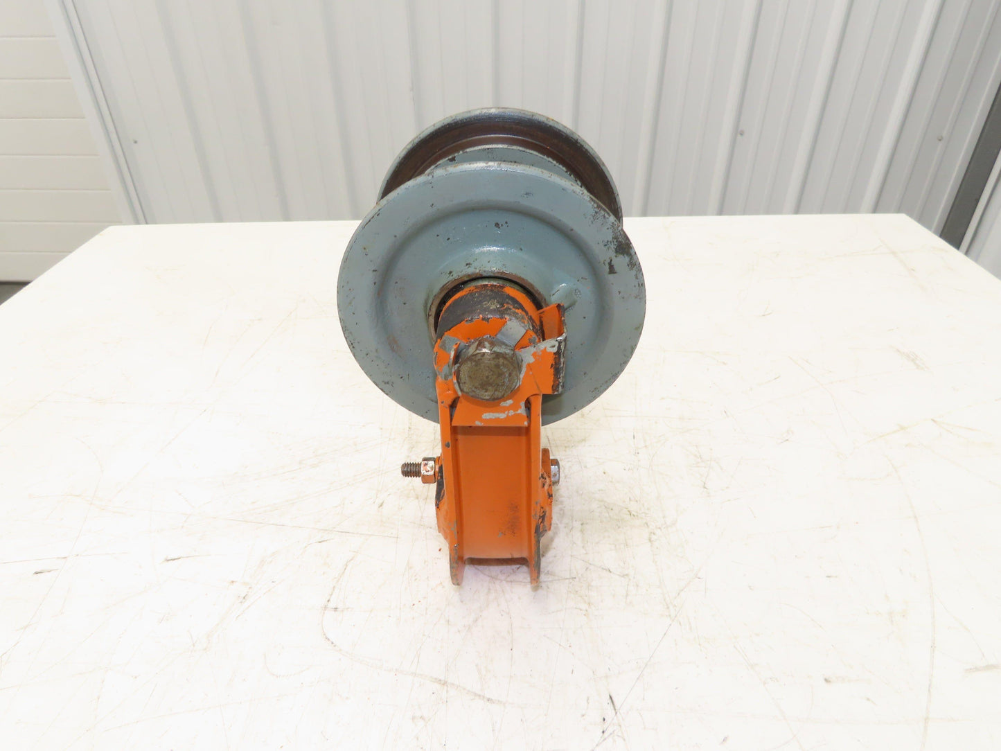 Cleveland Tramrail Underhung Bridge Crane End Truck H-1/2 Idler Head WA 5"Wheels