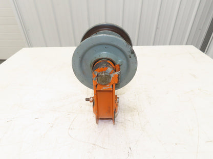 Cleveland Tramrail Underhung Bridge Crane End Truck H-1/2 Idler Head WA 5"Wheels