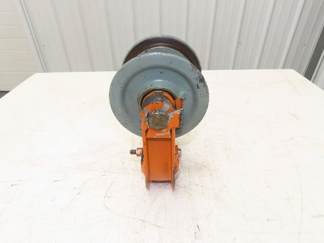 Cleveland Tramrail Underhung Bridge Crane End Truck H-1/2 Idler Head WA 5"Wheels