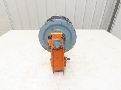 Cleveland Tramrail Underhung Bridge Crane End Truck H-1/2 Idler Head WA 5"Wheels