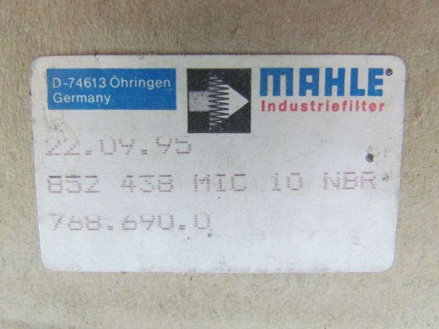 Mahle 852 438 MIC 10 NBR Hydraulic Filter Element NIB