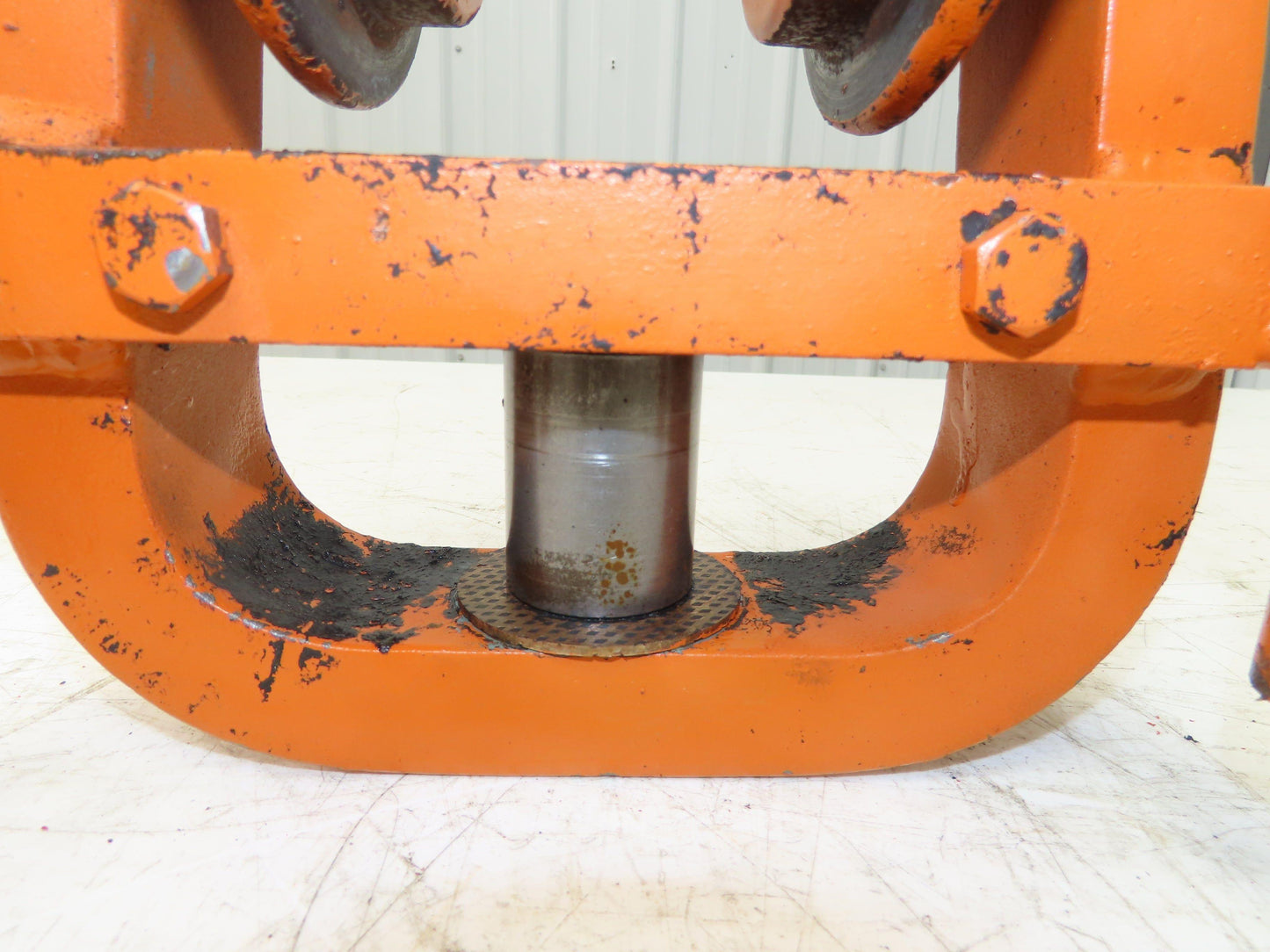 Cleveland Tramrail Underhung Bridge Crane End Truck H-1/2 Idler Head WA 5"Wheels