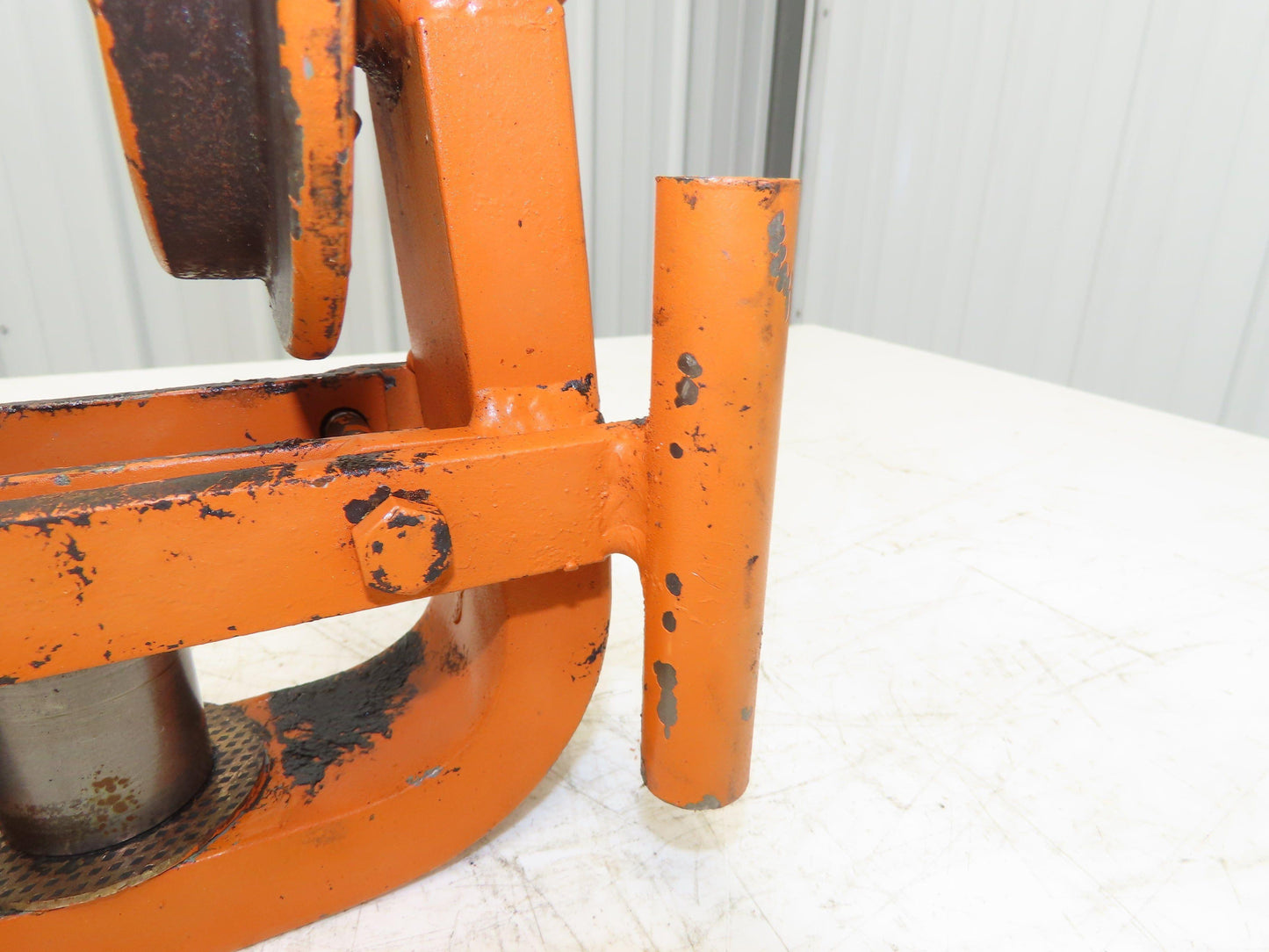 Cleveland Tramrail Underhung Bridge Crane End Truck H-1/2 Idler Head WA 5"Wheels