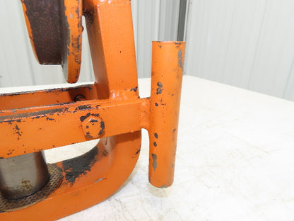 Cleveland Tramrail Underhung Bridge Crane End Truck H-1/2 Idler Head WA 5"Wheels