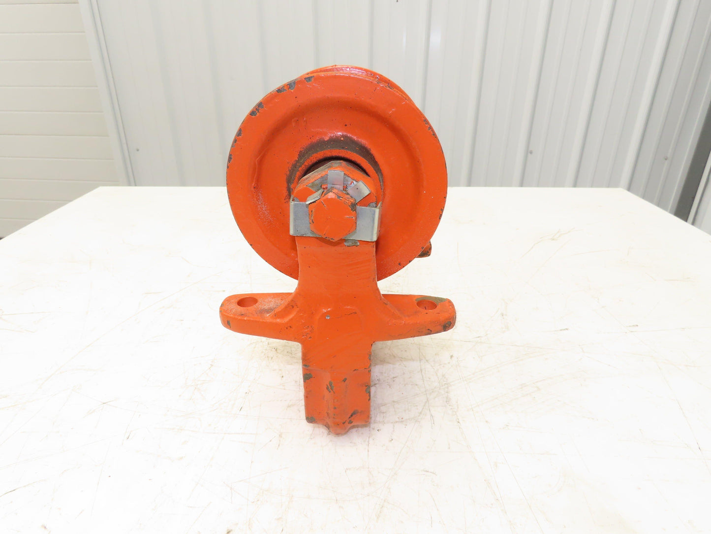 Cleveland Tramrail Underhung Bridge Crane End Truck H-3000 Idler Head WA 5"Wheel