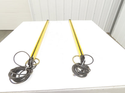 Keyence GL-R48H Safety Light Curtain Transmitter & Receiver Set 940mm 15m
