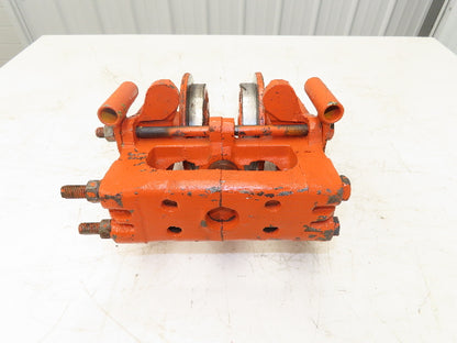 Cleveland Tramrail Underhung Bridge Crane End Truck ES Idler Head WA 5" Wheels