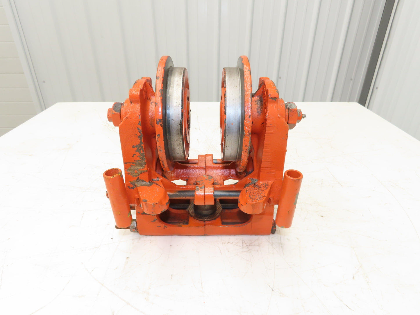 Cleveland Tramrail Underhung Bridge Crane End Truck ES Idler Head WA 5" Wheels