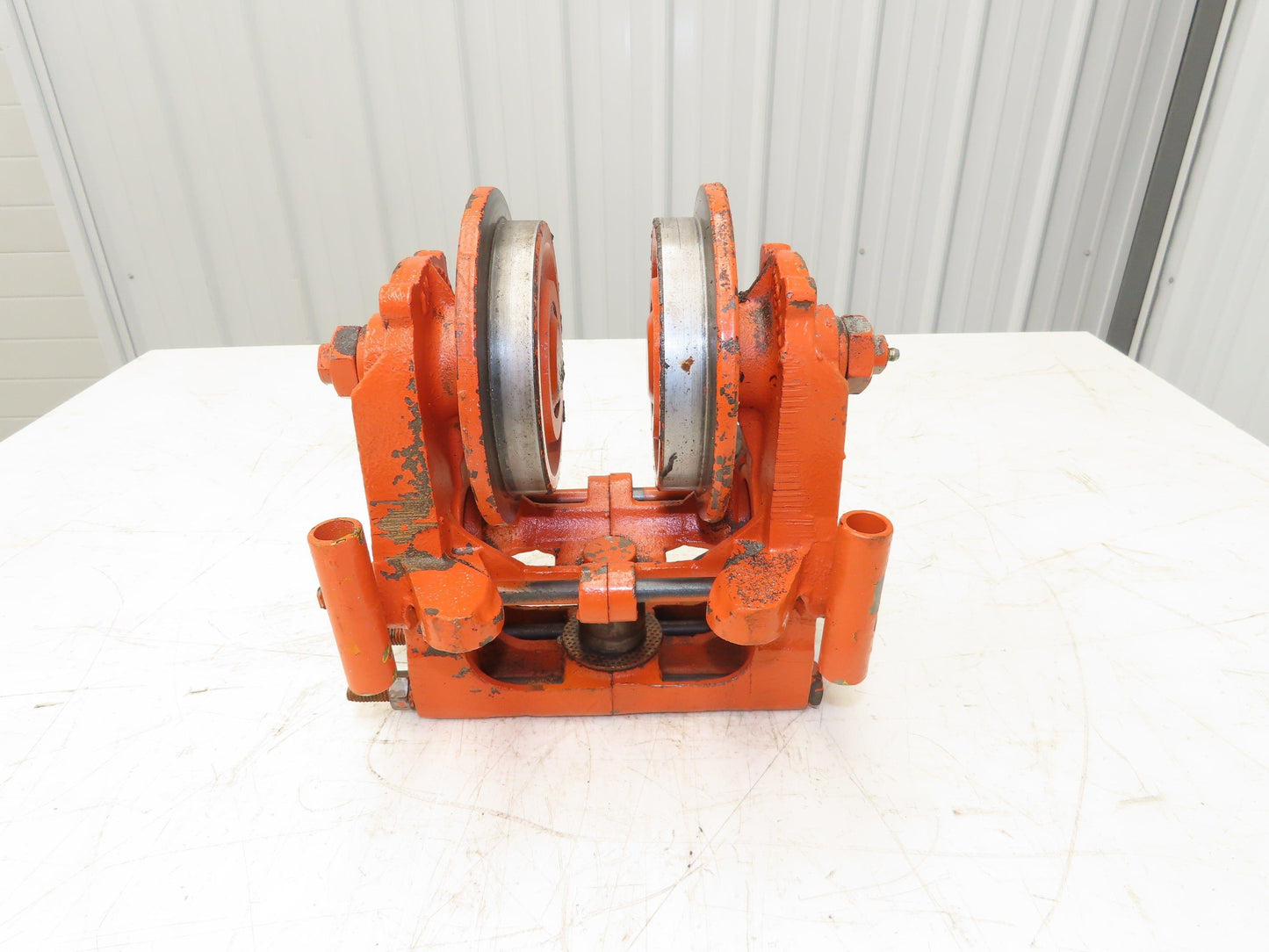 Cleveland Tramrail Underhung Bridge Crane End Truck ES Idler Head WA 5" Wheels