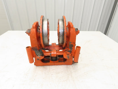 Cleveland Tramrail Underhung Bridge Crane End Truck ES Idler Head WA 5" Wheels