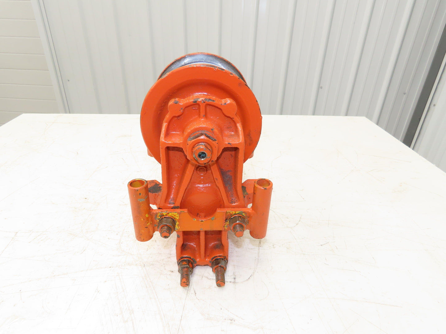 Cleveland Tramrail Underhung Bridge Crane End Truck ES Idler Head WA 5" Wheels