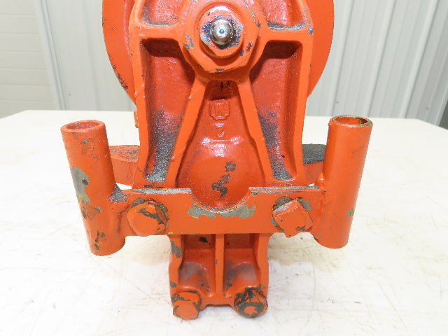 Cleveland Tramrail Underhung Bridge Crane End Truck ES Idler Head WA 5" Wheels