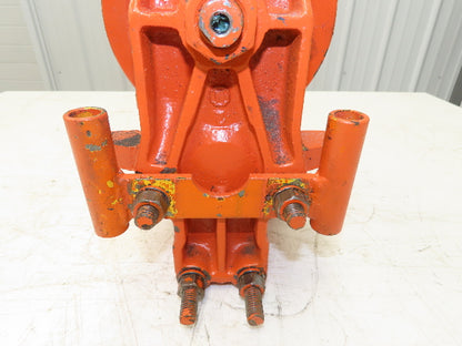 Cleveland Tramrail Underhung Bridge Crane End Truck ES Idler Head WA 5" Wheels