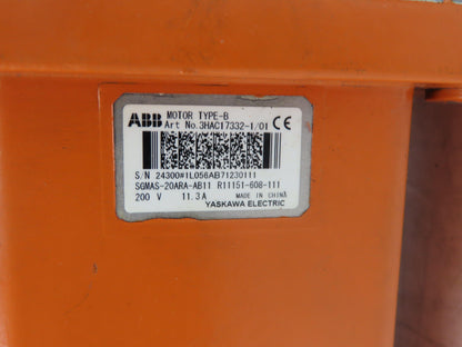 ABB 3HAC17332-1 Servo Motor 200V 11.3A TS2640N871E172 Encoder