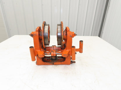 Cleveland Tramrail Underhung Bridge Crane End Truck ES Idler Head WA 5" Wheels