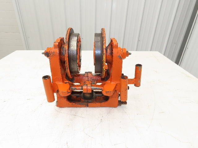 Cleveland Tramrail Underhung Bridge Crane End Truck ES Idler Head WA 5" Wheels