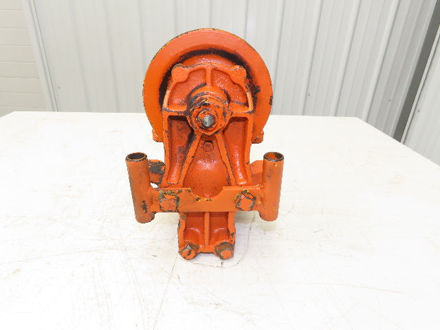 Cleveland Tramrail Underhung Bridge Crane End Truck ES Idler Head WA 5" Wheels