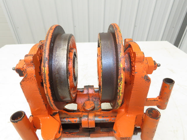 Cleveland Tramrail Underhung Bridge Crane End Truck ES Idler Head WA 5" Wheels