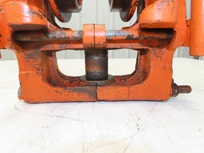 Cleveland Tramrail Underhung Bridge Crane End Truck ES Idler Head WA 5" Wheels