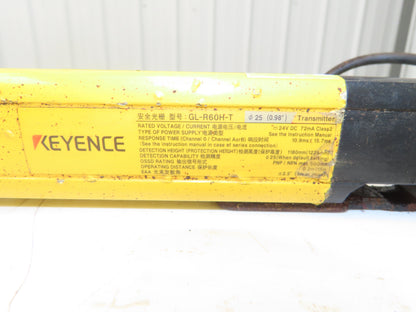 Keyence GL-R60H-T Safety Light Curtain Transmitter 1180mm 15m