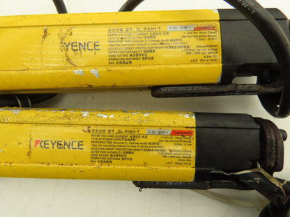 Keyence GL-R32H Safety Light Curtain Transmitter Receiver Set 300/620mm 15m