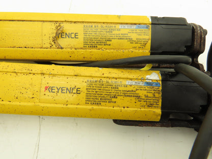 Keyence GL-R32H Safety Light Curtain Transmitter Receiver Set 300/620mm 15m