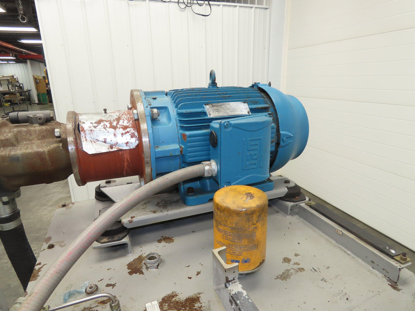 Hydraulic Power Unit 100 Gallon 33GPM 4000PSI Vickers 10V Pump Weg 30HP 460V 3Ph