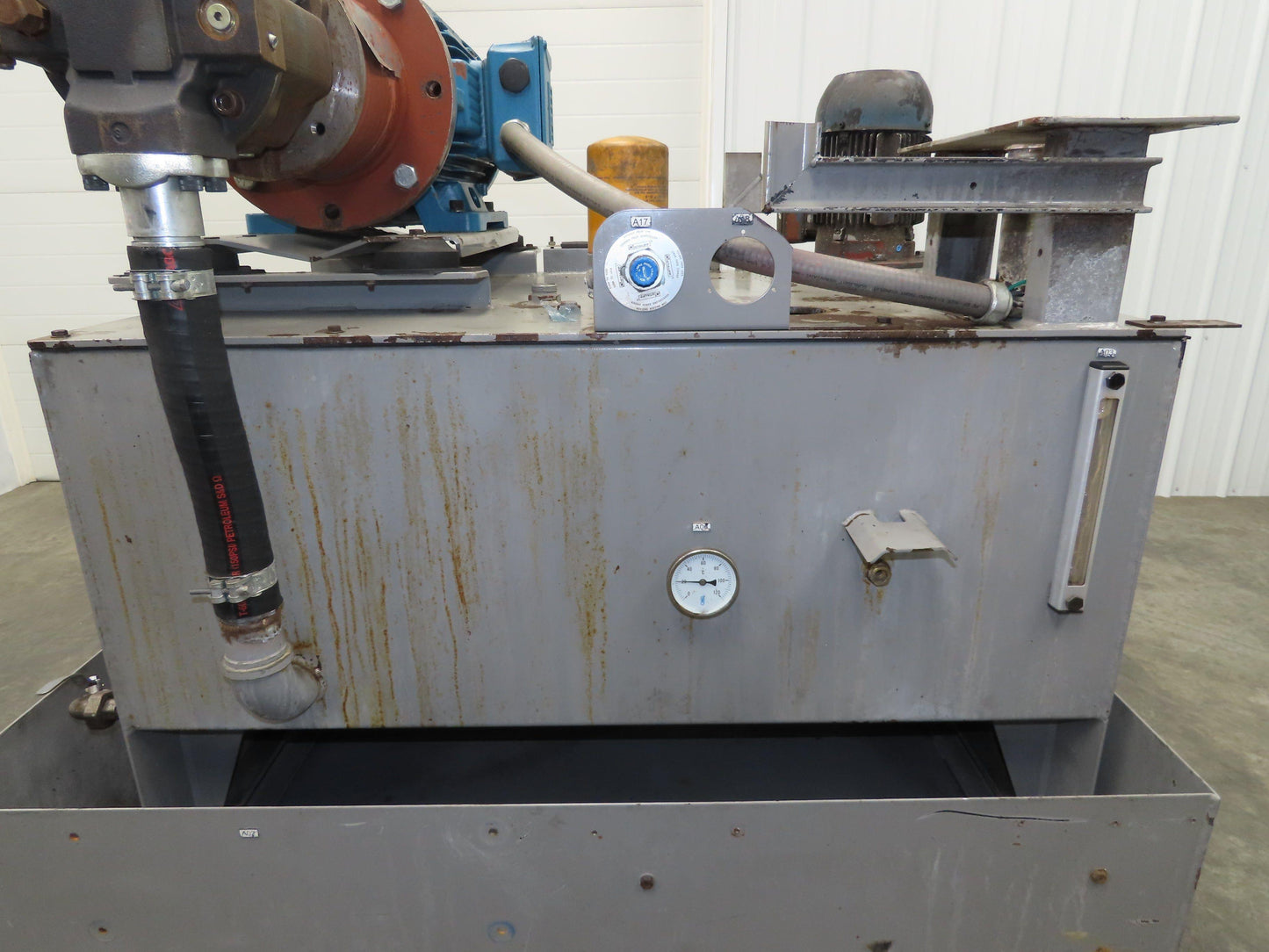 Hydraulic Power Unit 100 Gallon 33GPM 4000PSI Vickers 10V Pump Weg 30HP 460V 3Ph