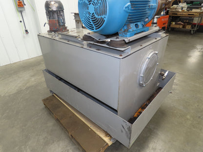 Hydraulic Power Unit 100 Gallon 33GPM 4000PSI Vickers 10V Pump Weg 30HP 460V 3Ph