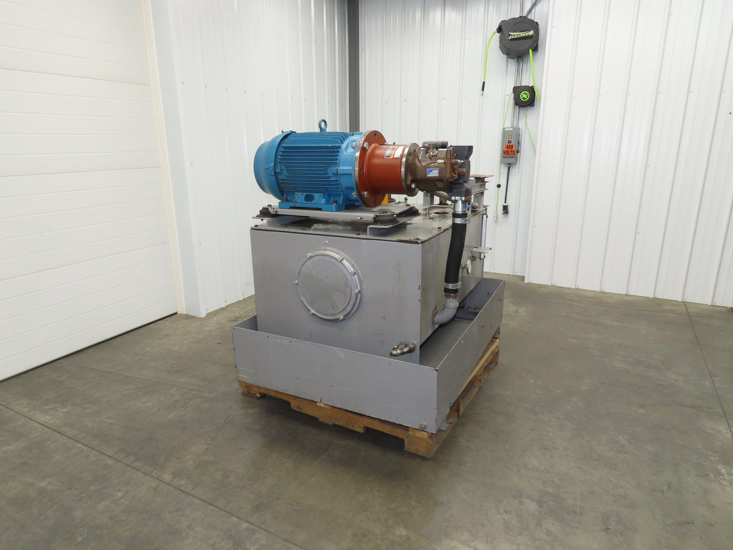 Hydraulic Power Unit 100 Gallon 33GPM 4000PSI Vickers 10V Pump Weg 30HP 460V 3Ph